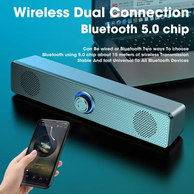 Home Cinema Wireless - Caixa de Som Bluetooth 5.0 com