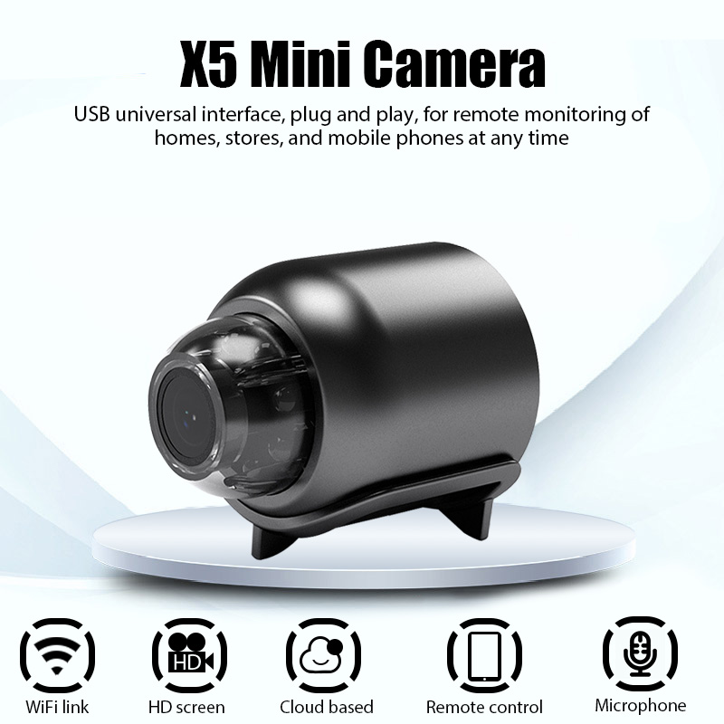 Mini câmera 1080P Full HD, mon - Home Cinema Wireless avaliação e preço