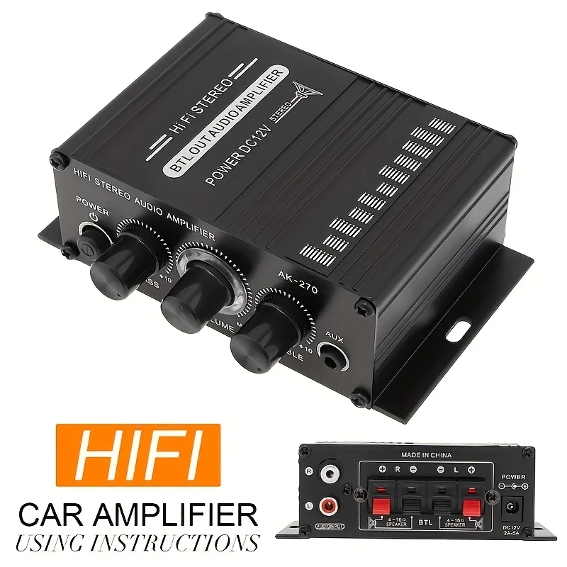 Amplificador de Potência Mini  - Audio Home Cinema avaliação e preço